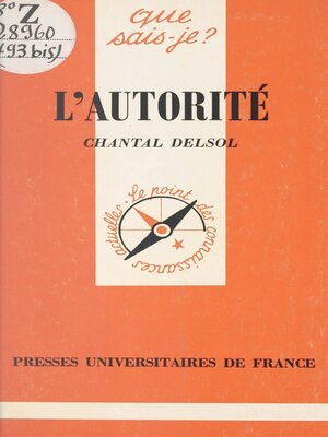 cover image of L'autorité
